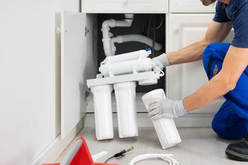 Domestic water purifier installation